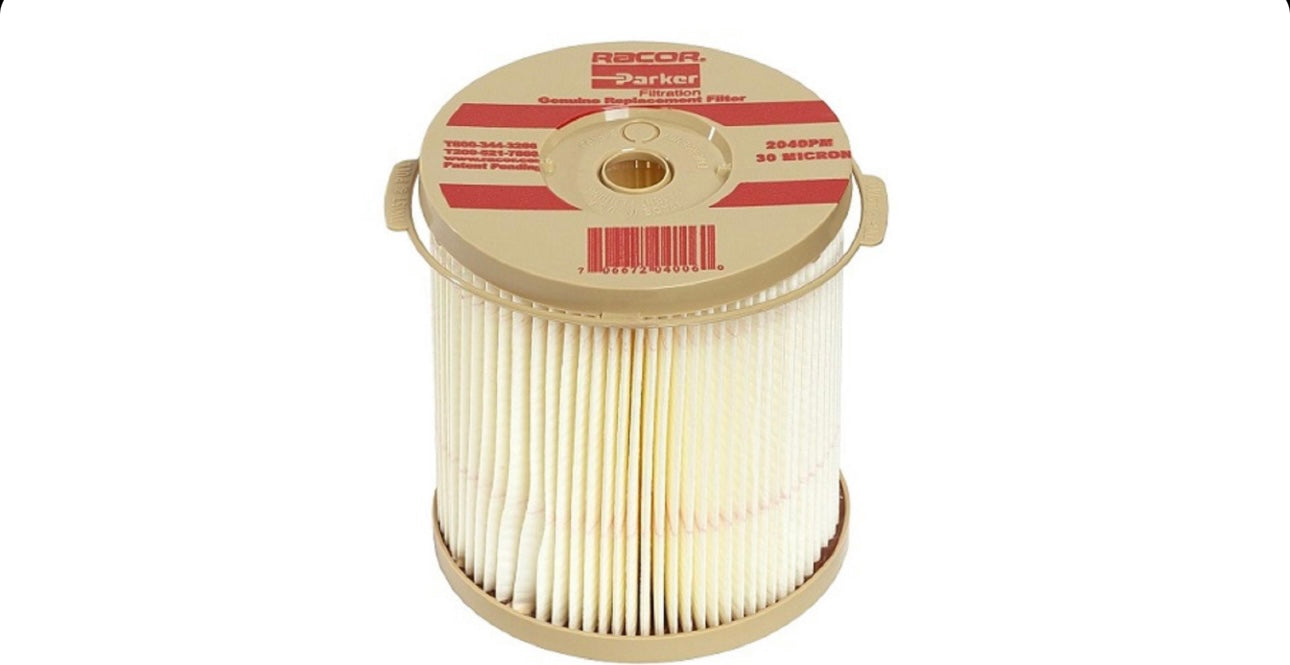 Pre filtro gasolio Racor Parker 2040PM 30 micron per Racor 900