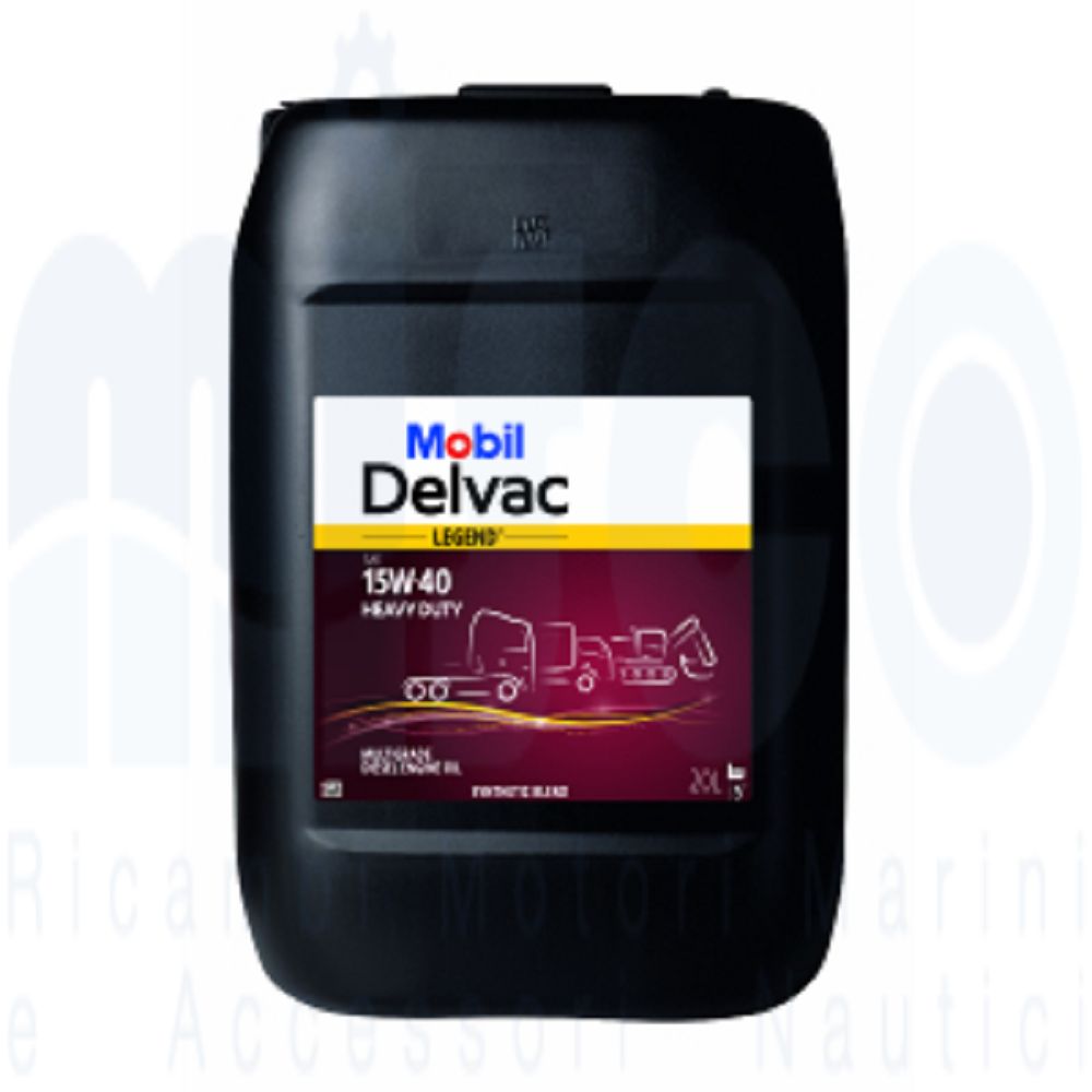 MOBIL DELVAC LEGEND 15W-40 HEAVY DUTY 20 LT